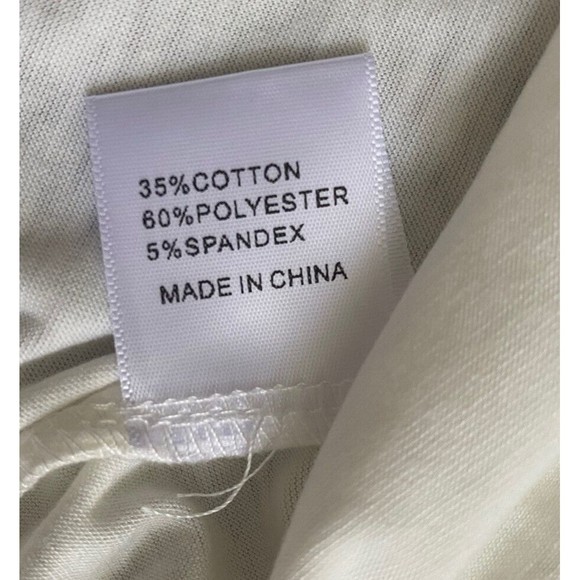 *NEW W/TAG* Leo Rosi long sleeve cold shoulder slit top size S - Picture 8 of 8